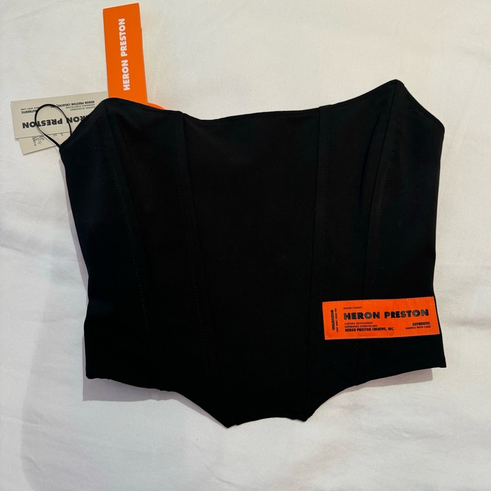 Heron Preston HWC corset size 38 NWT